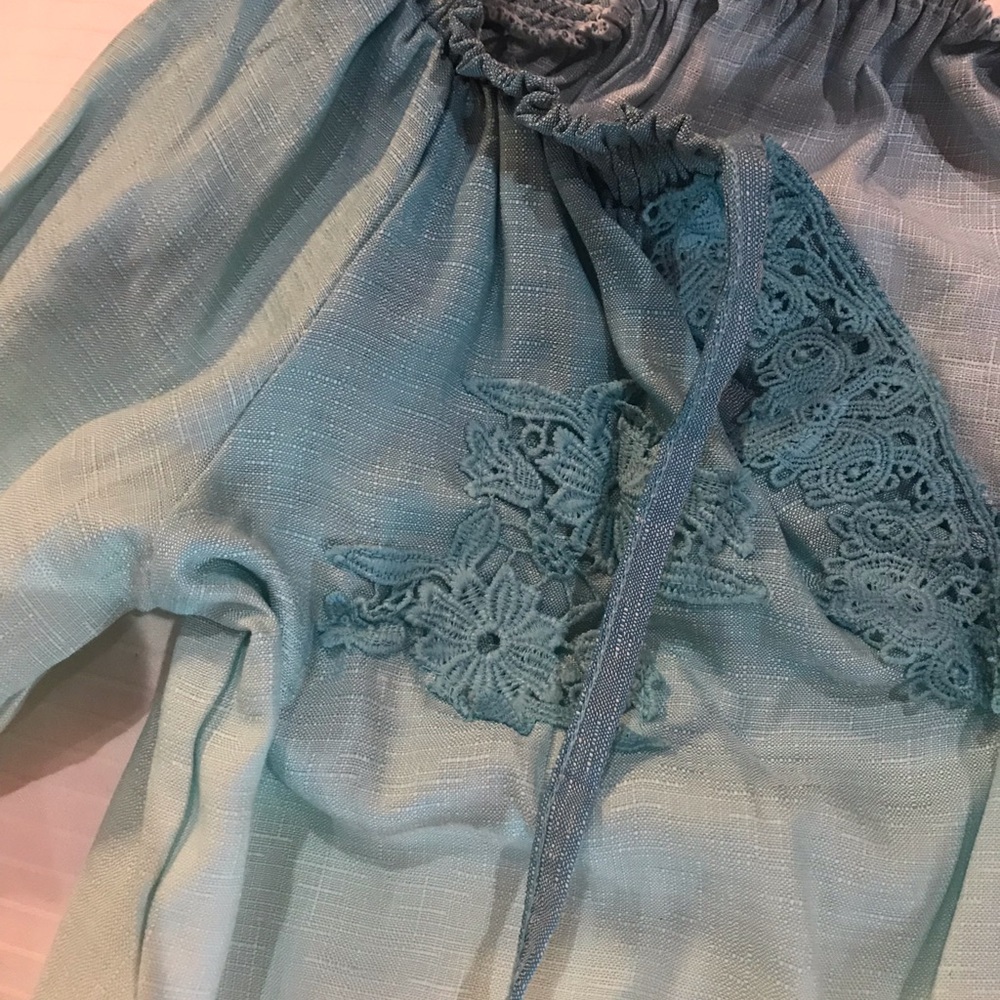 COTTON BOHO TOP. NWOT